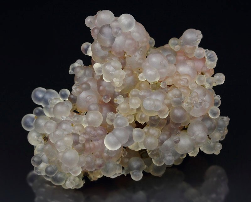 orange SCOLECITE, CHALCEDONY