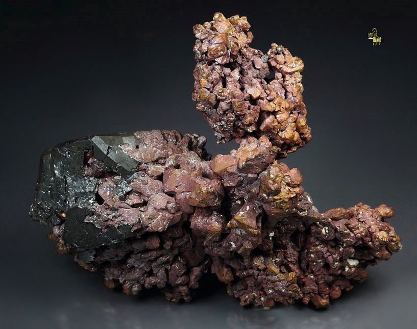 CUPRITE, COPPER pseudomorph after CUPRITE