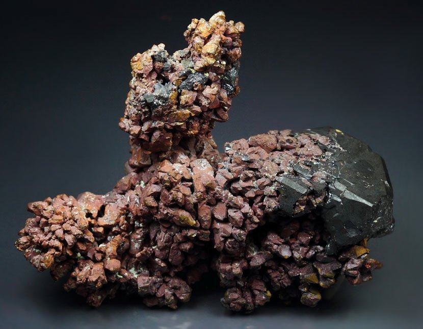 CUPRITE, COPPER pseudomorph after CUPRITE