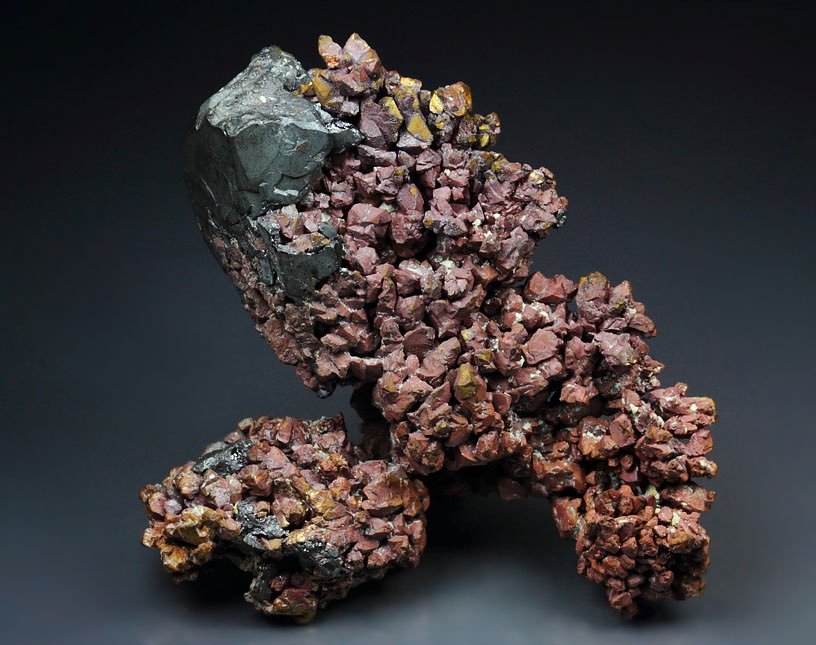 CUPRITE, COPPER pseudomorph after CUPRITE