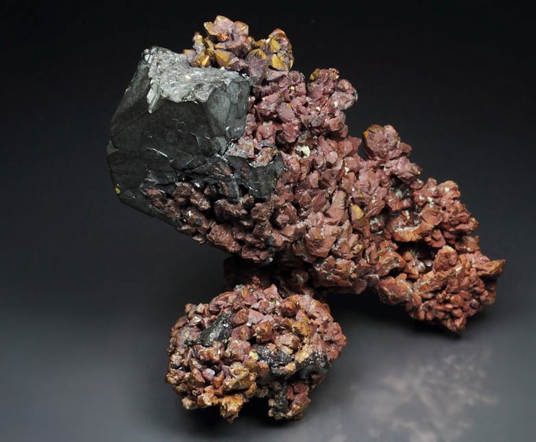 CUPRITE, COPPER pseudomorph after CUPRITE