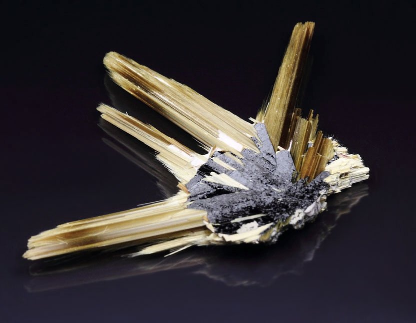 RUTILE, HEMATITE