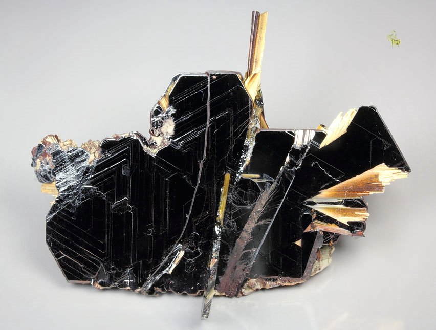 RUTILE, HEMATITE