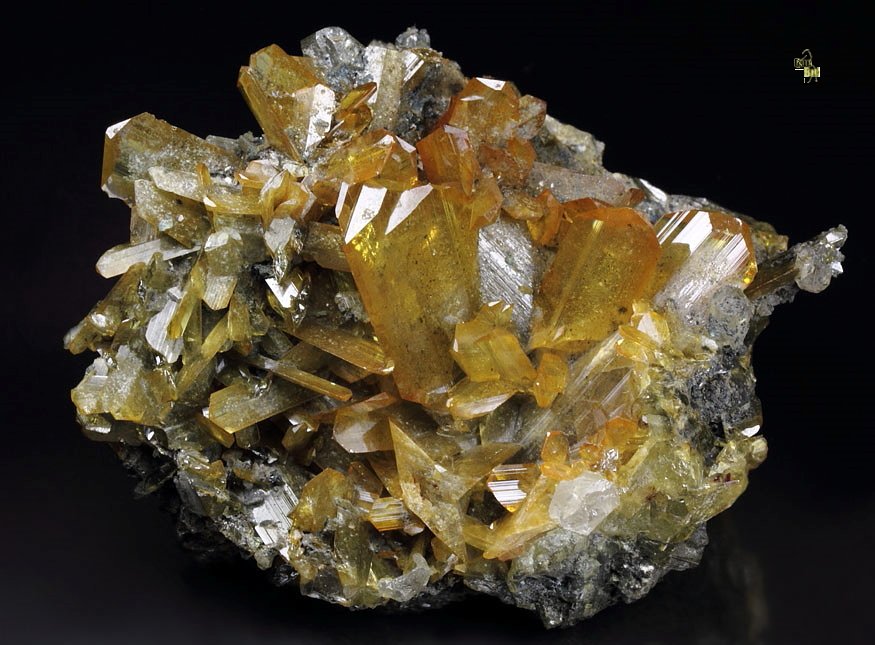 gem ANGLESITE, CERUSSITE, GALENA