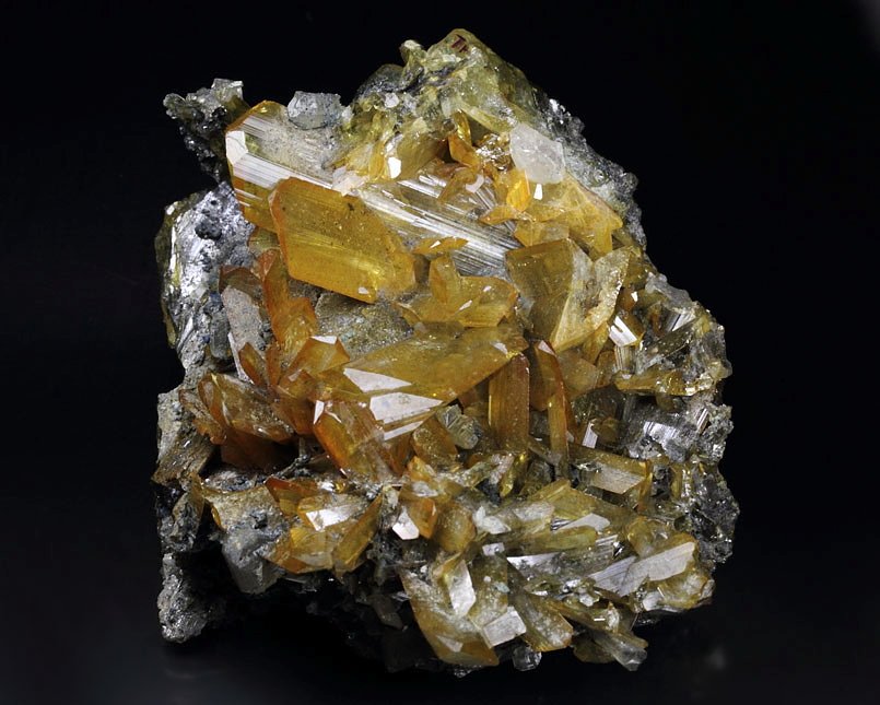 gem ANGLESITE, CERUSSITE, GALENA