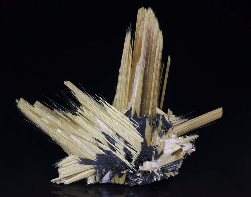 RUTILE, HEMATITE