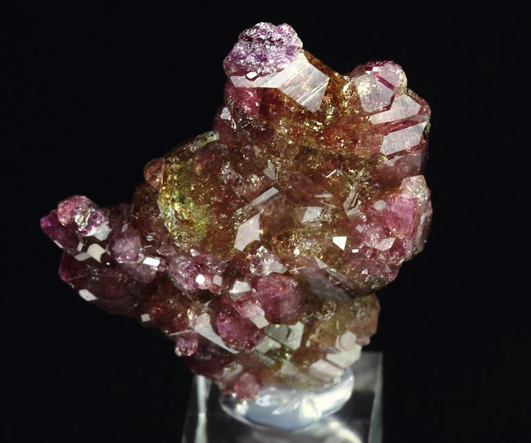 gem bi-terminated VESUVIANITE bi-color