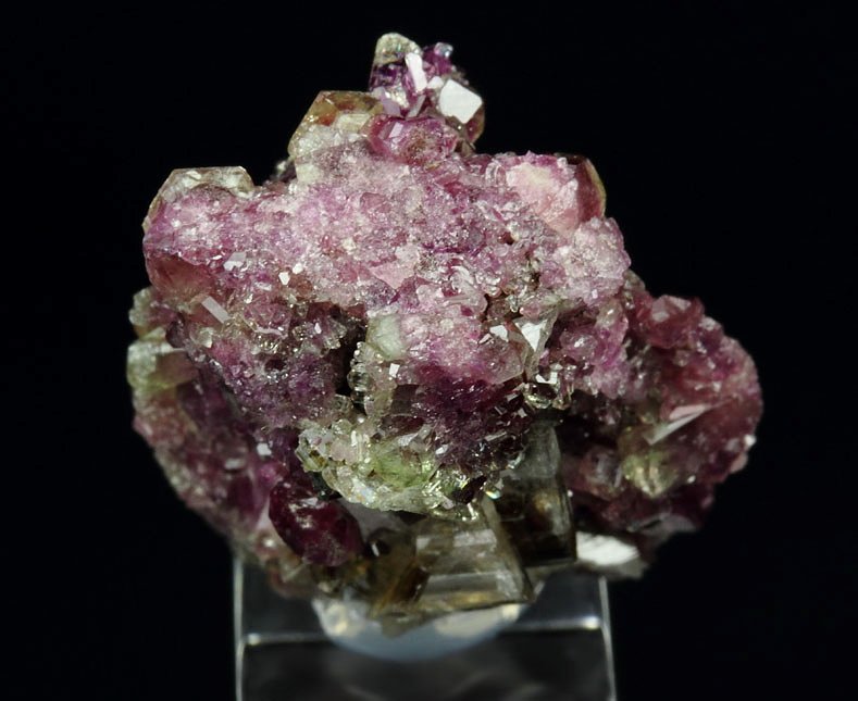 VESUVIANITE bi-color, DIOPSIDE