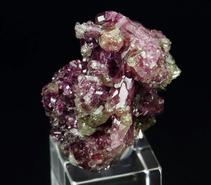 VESUVIANITE bi-color, DIOPSIDE