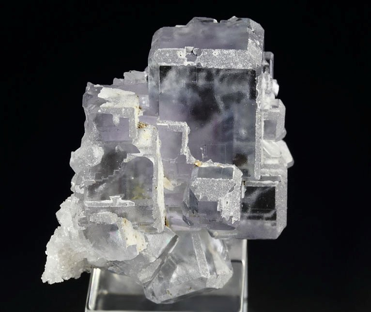 FLUORITE with PHANTOMS, QUARTZ