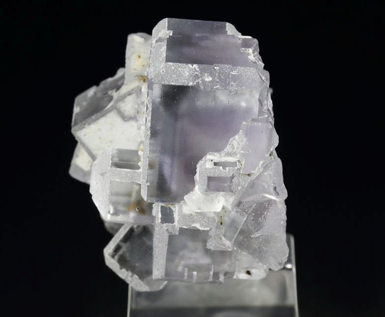 FLUORITE with PHANTOMS, QUARTZ