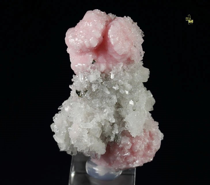 RHODOCHROSITE, QUARTZ, PYRITE