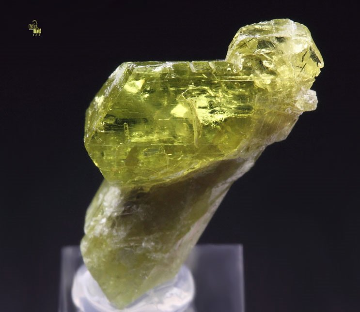 gem CHRYSOBERYL twinned