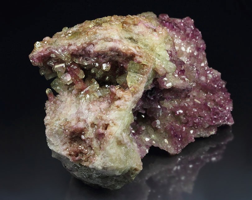 gem VESUVIANITE bi-color