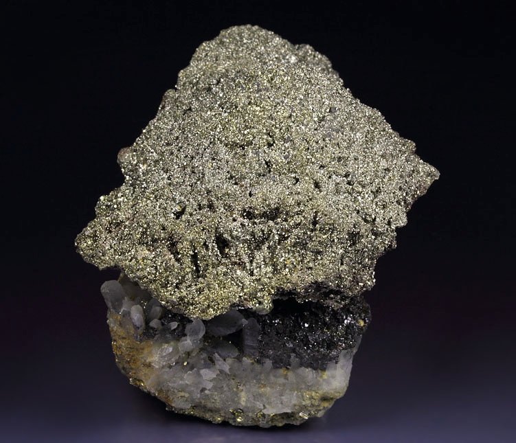 PYRITE, QUARTZ, SPHALERITE