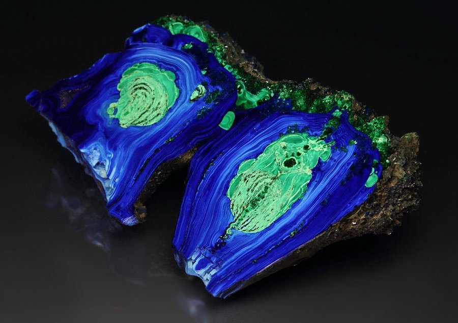 AZURITE, MALACHITE