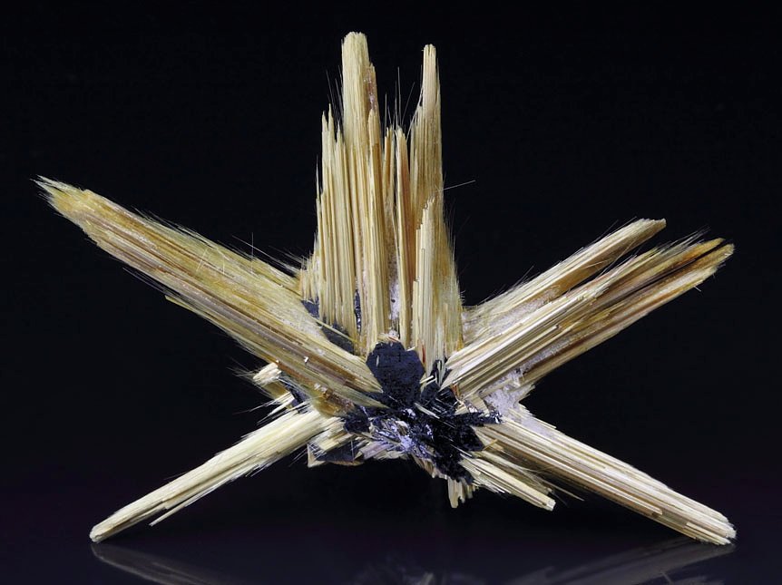 RUTILE, HEMATITE