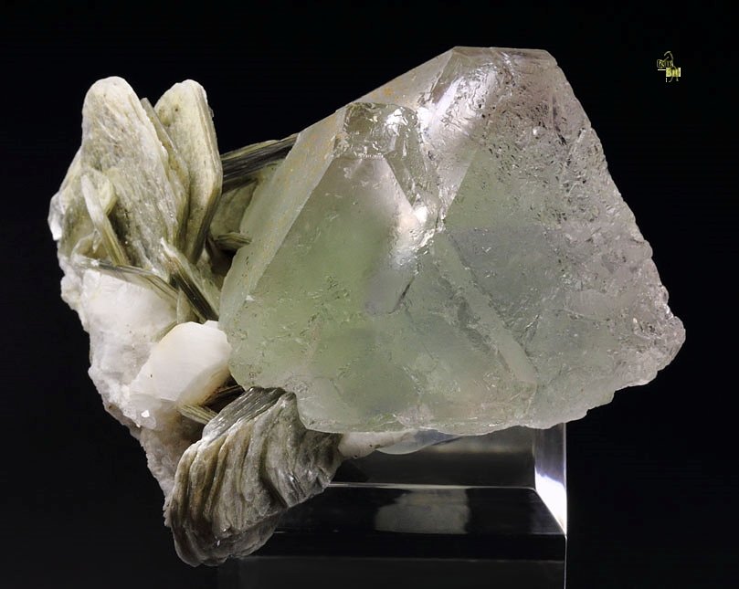 FLUORITE, MUSCOVITE, ALBITE