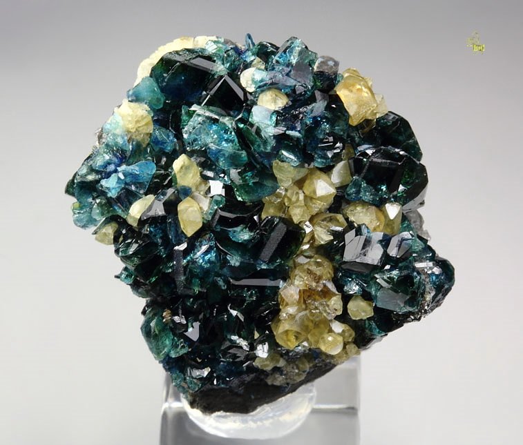 gem LAZULITE, gemmy KULANITE, SIDERITE