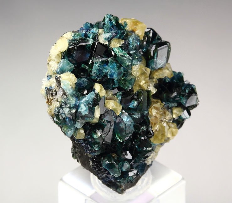 gem LAZULITE, gemmy KULANITE, SIDERITE