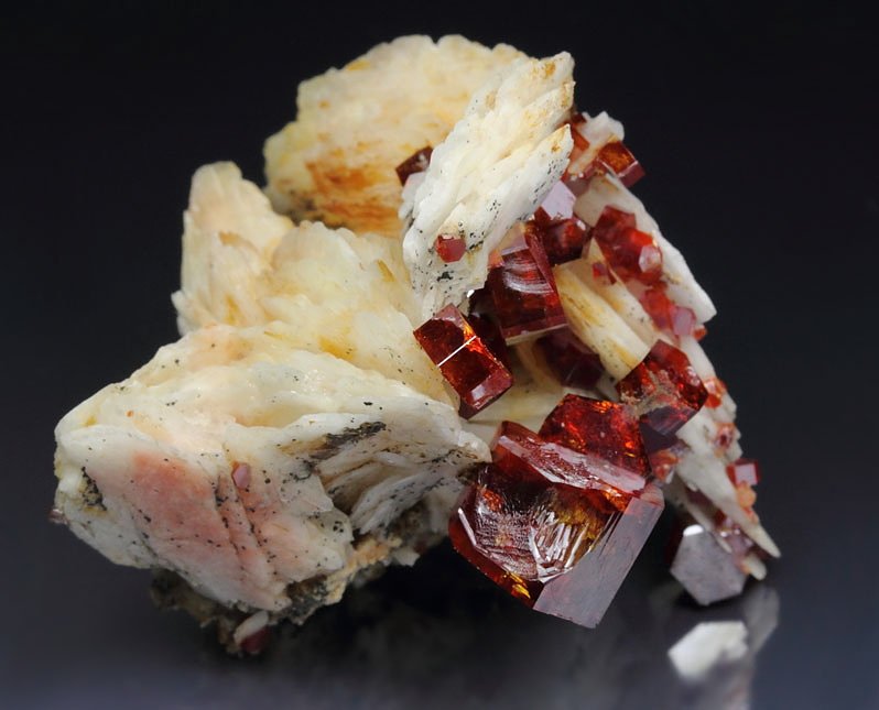 gemmy VANADINITE, BARYTE