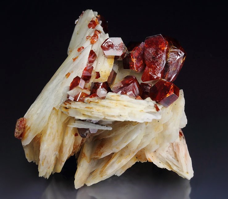 gemmy VANADINITE, BARYTE