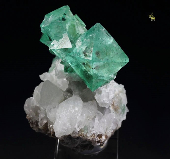 FLUORITE octahedrons