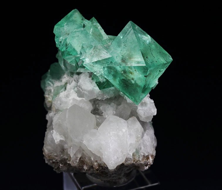 FLUORITE octahedrons