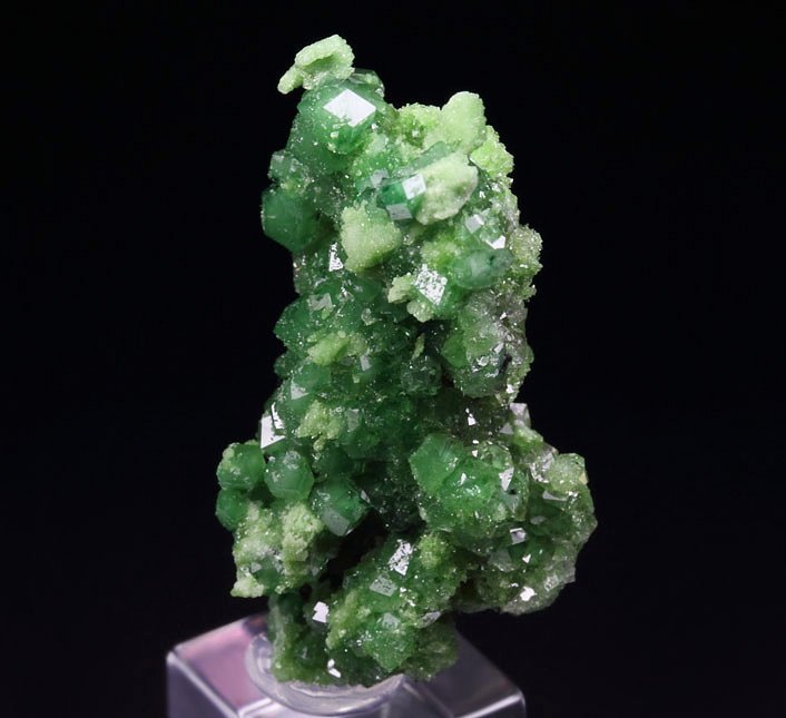 GARNET var. GROSSULAR var. CHROMIAN, DIOPSIDE, CHROMITE