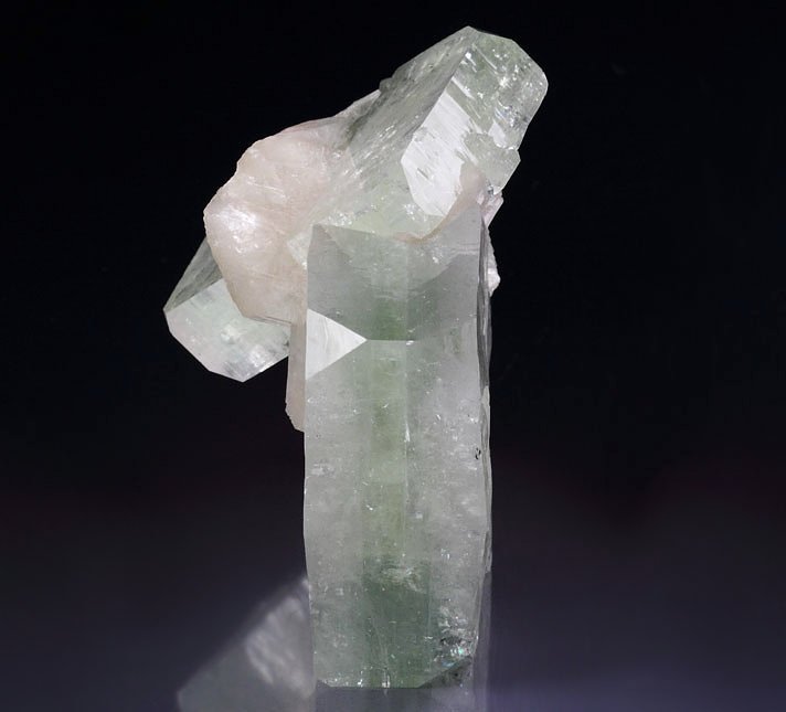 APOPHYLLITE, STILBITE - floater