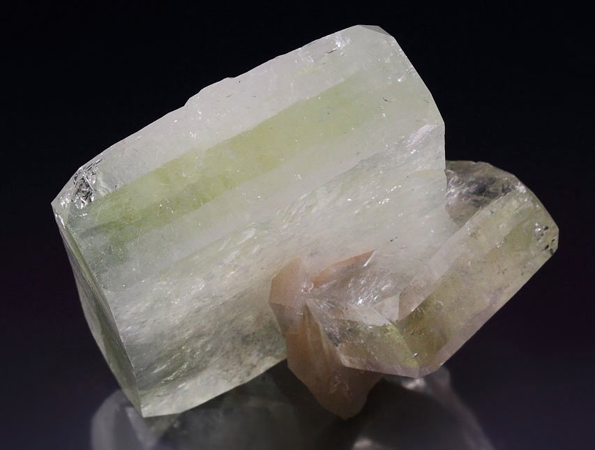 APOPHYLLITE, STILBITE - floater