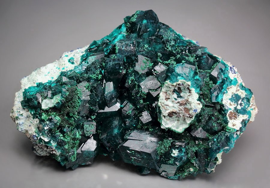 DIOPTASE, MALACHITE