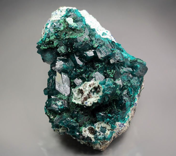 DIOPTASE, MALACHITE