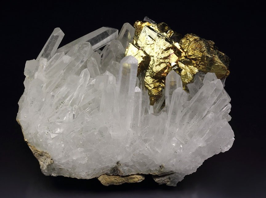 CHALCOPYRITE, QUARTZ