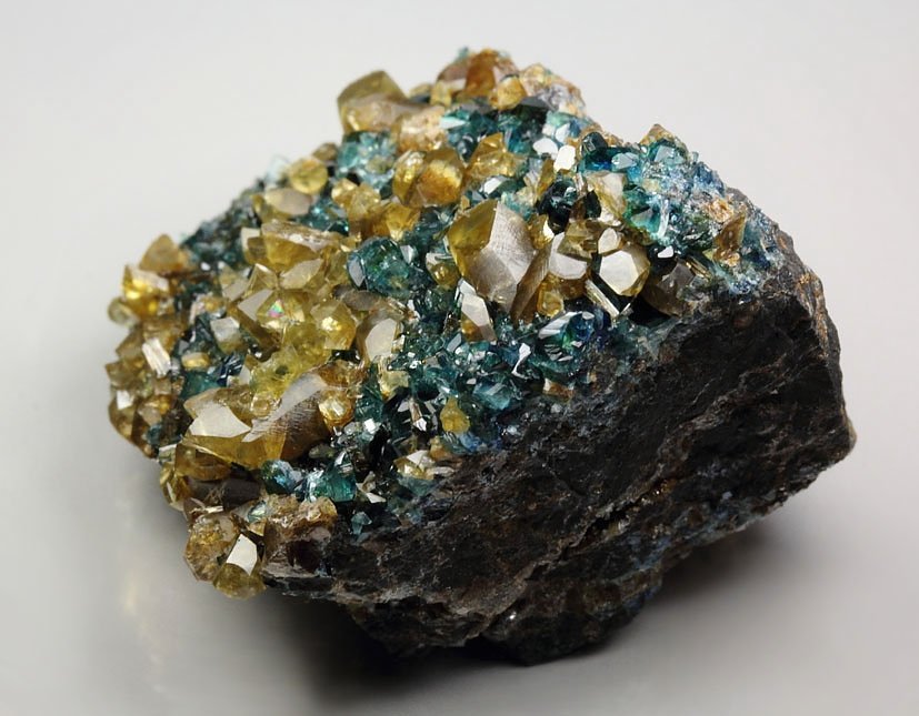 gem LAZULITE, gemmy KULANITE, SIDERITE