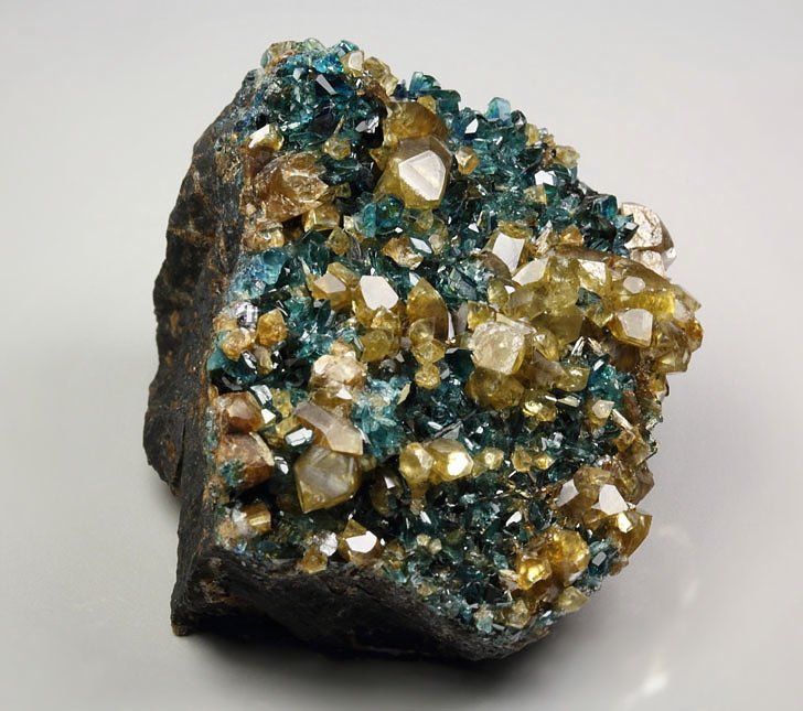 gem LAZULITE, gemmy KULANITE, SIDERITE