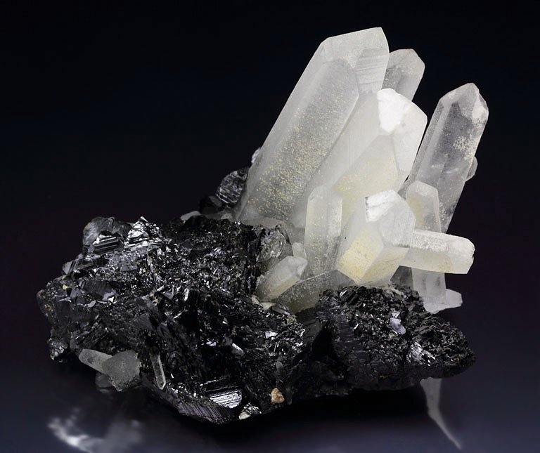 SPHALERITE, QUARTZ