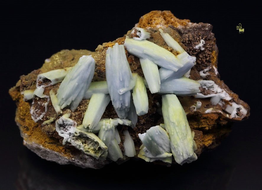 PLUMBOGUMMITE epimorph after PYROMORPHITE