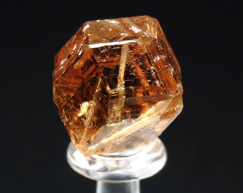 gem GARNET var. GROSSULAR with DIOPSIDE inclusions