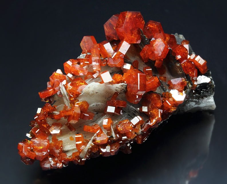 gemmy VANADINITE, BARYTE