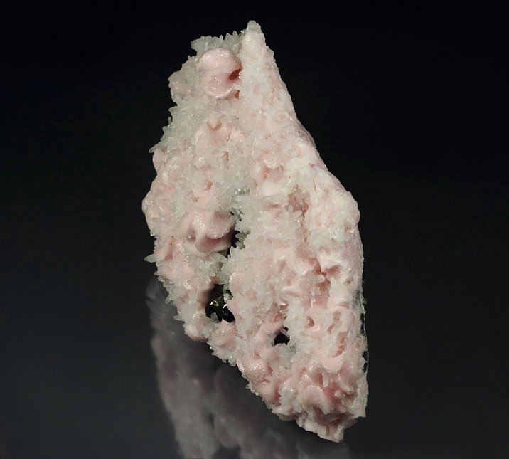 RHODOCHROSITE, QUARTZ, CHALCOPYRITE