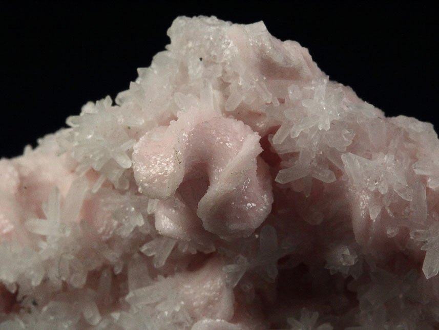 RHODOCHROSITE, QUARTZ, CHALCOPYRITE
