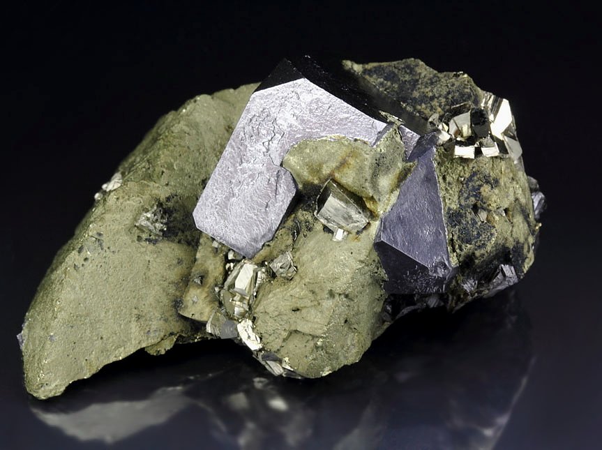 GALENA, CHALCOPYRITE, PYRITE