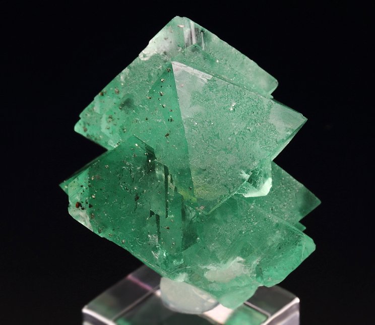 FLUORITE octahedrons