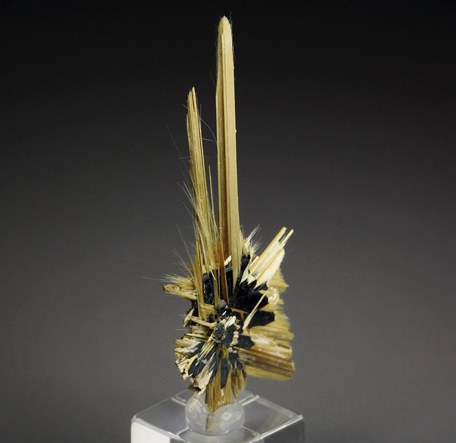 RUTILE, HEMATITE