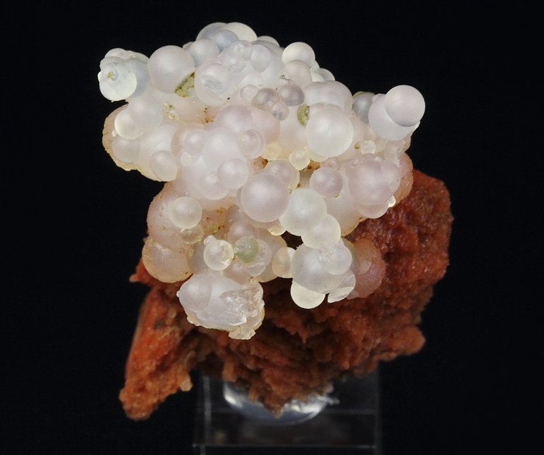 orange SCOLECITE, CHALCEDONY