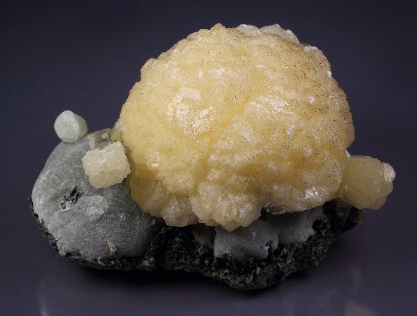 STILBITE-STELLERITE series, PREHNITE, EPIDOTE