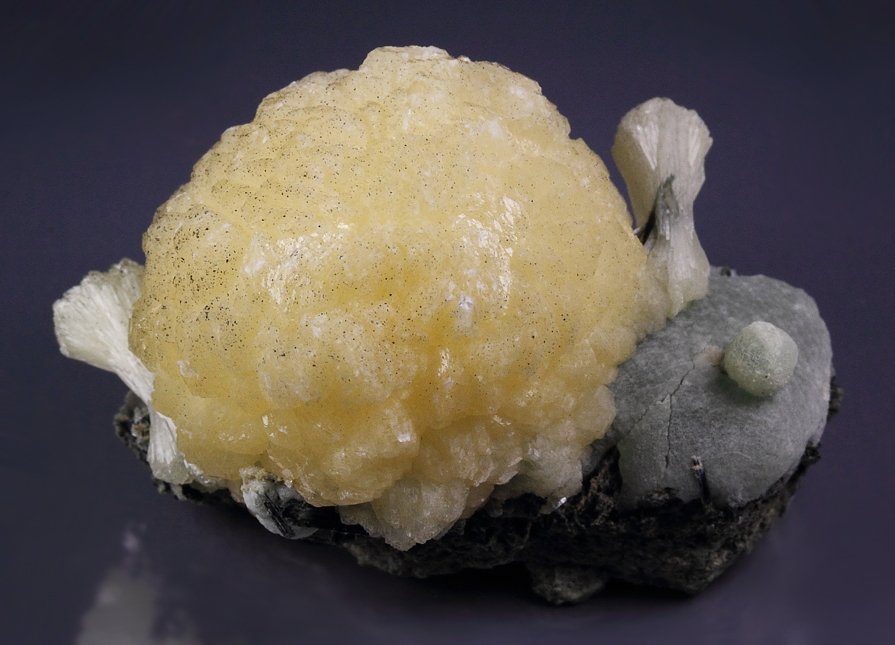 STILBITE-STELLERITE series, PREHNITE, EPIDOTE