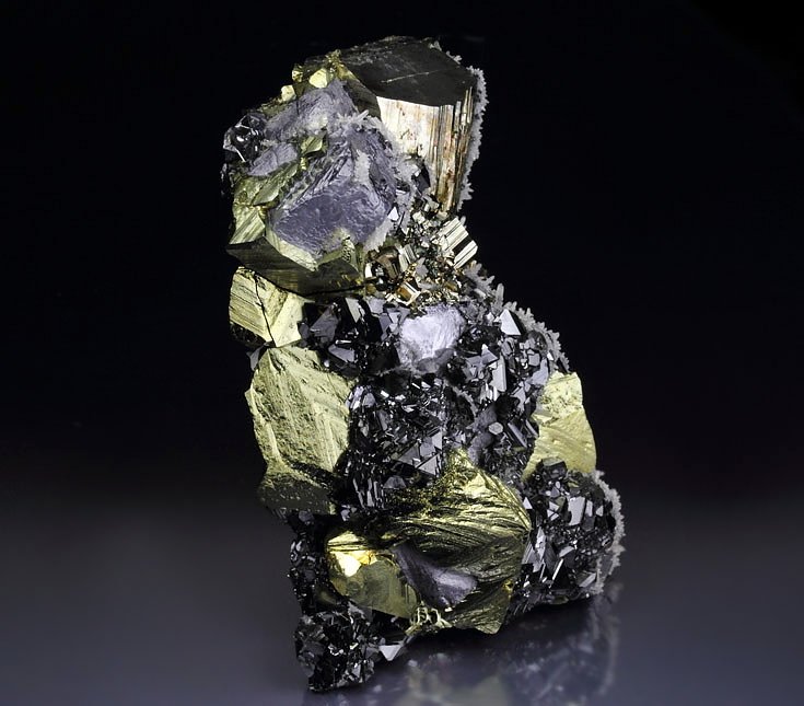 CHALCOPYRITE, GALENA, SPHALERITE, PYRITE, QUARTZ