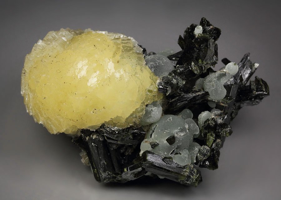 STILBITE-STELLERITE series, PREHNITE, EPIDOTE